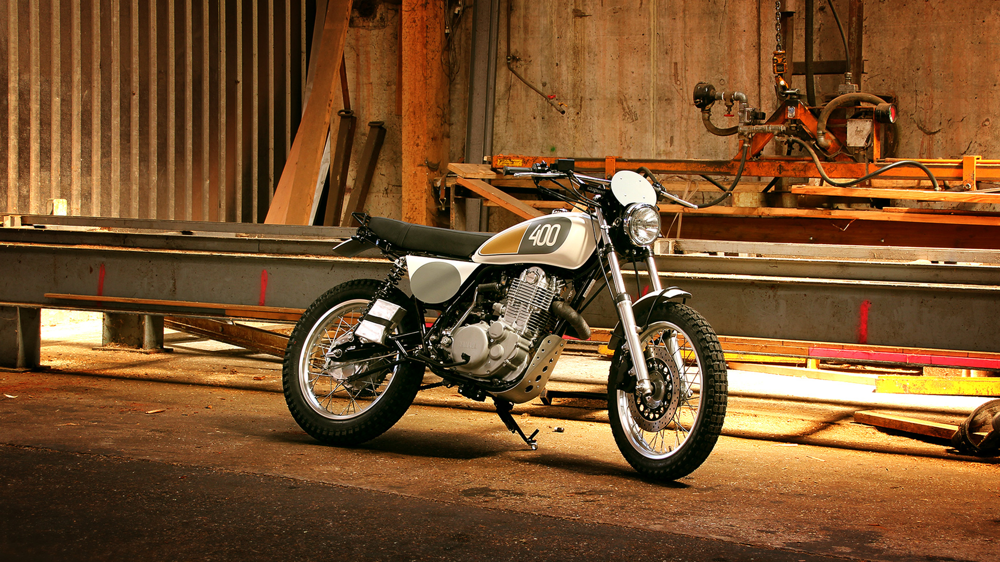 Yard Built SR400 Homage by Benders Yamaha Motor