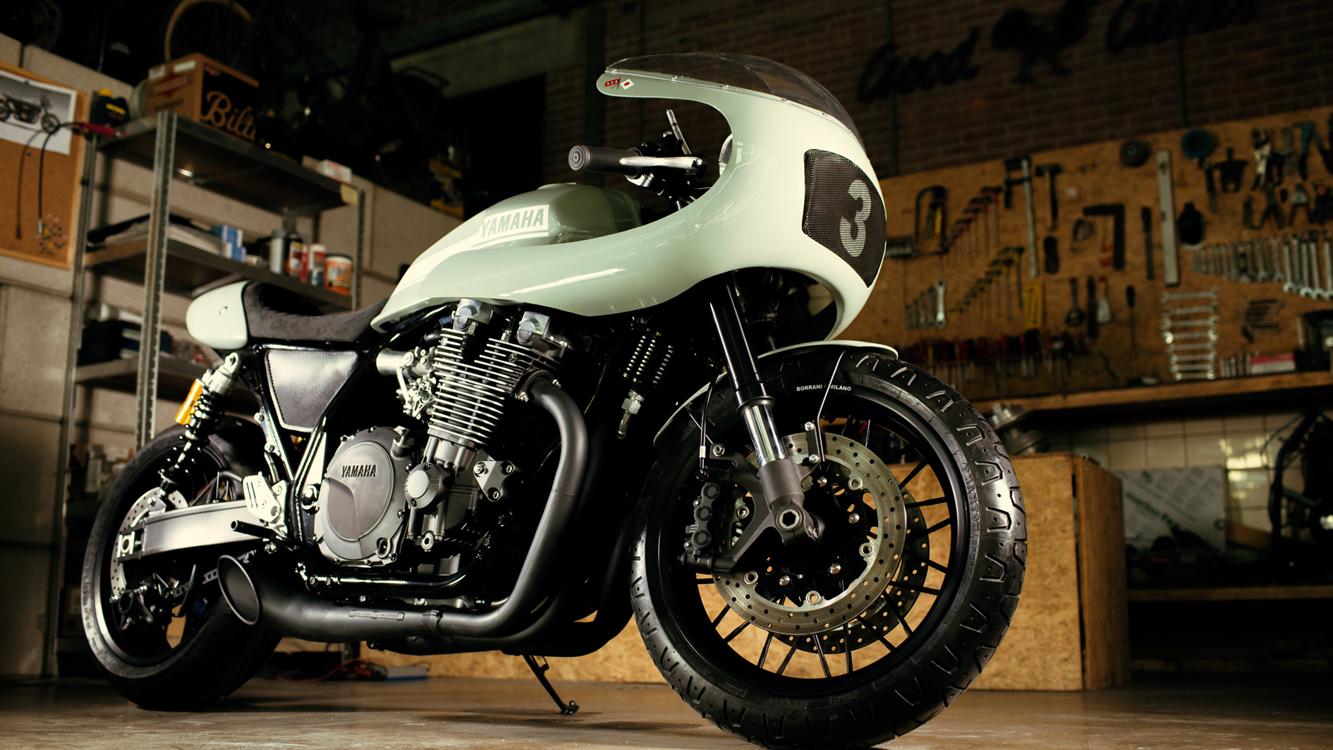 Yard Built XJR1300 Botafogo N by Numbnut Motorcycles Yamaha Motor