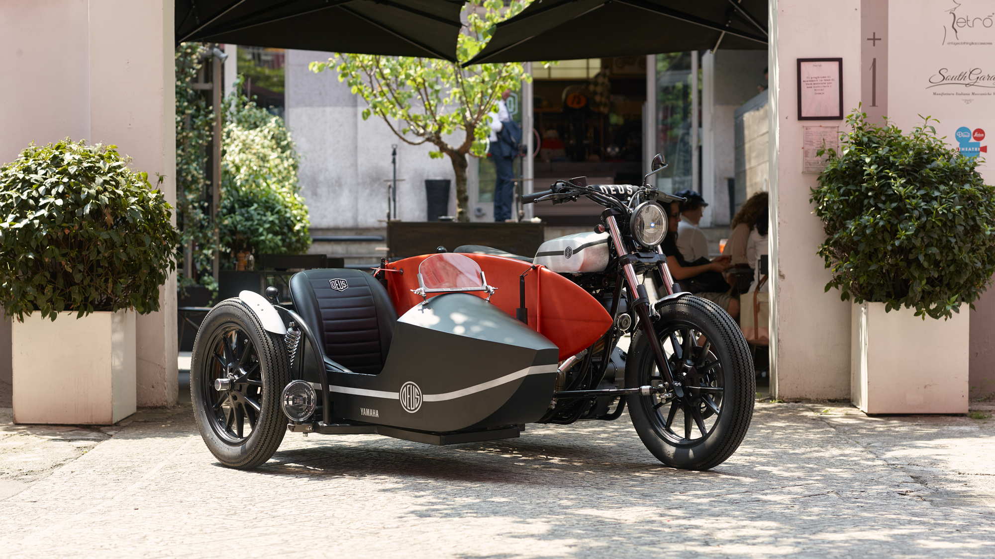Yamaha sidecar outlet