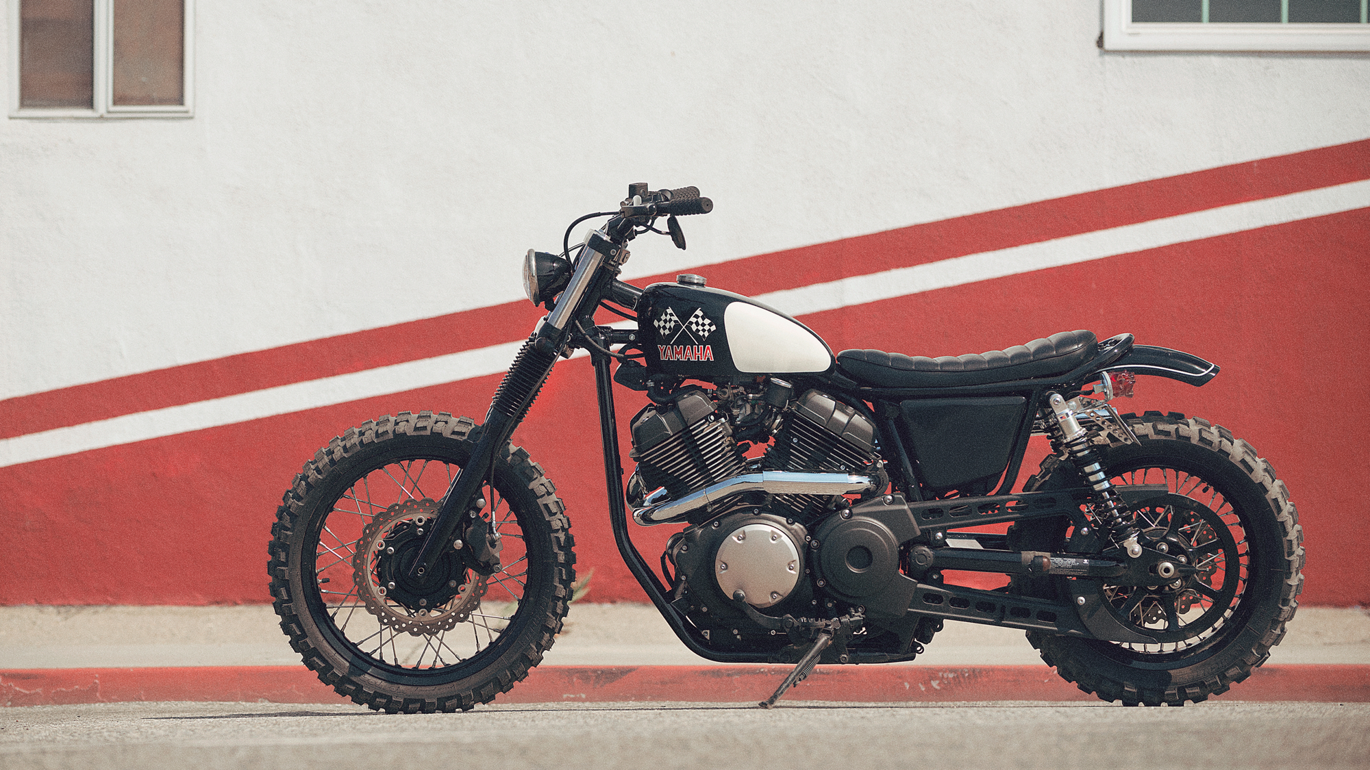 Yamaha scr950 custom on sale