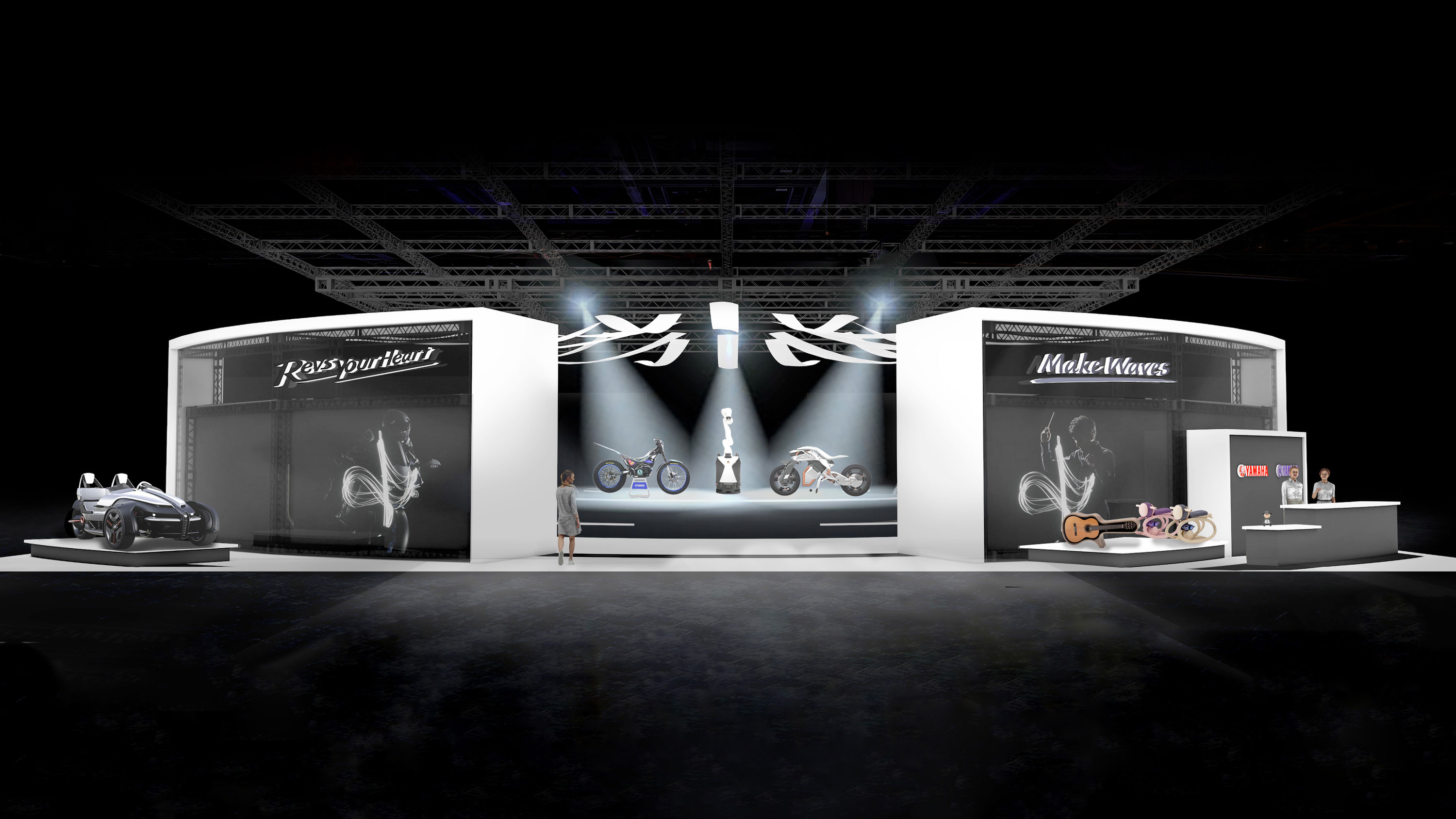 Introducing the Yamaha Booth at the Japan Mobility Show 2023